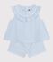 Ensemble cadeau b&eacute;b&eacute; en coton : ensemble 2 pi&egrave;ces multicouleur