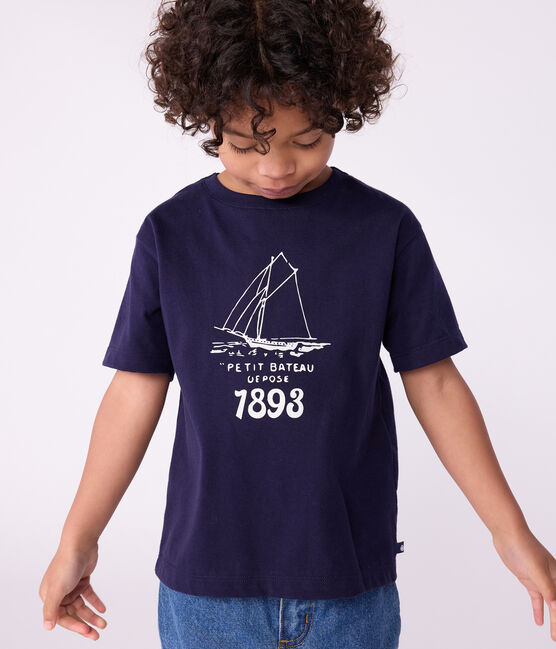T-shirt met korte mouwen en print voor kinderen SOIR