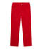 Pantalon garçon en gabardine rouge FROUFROU