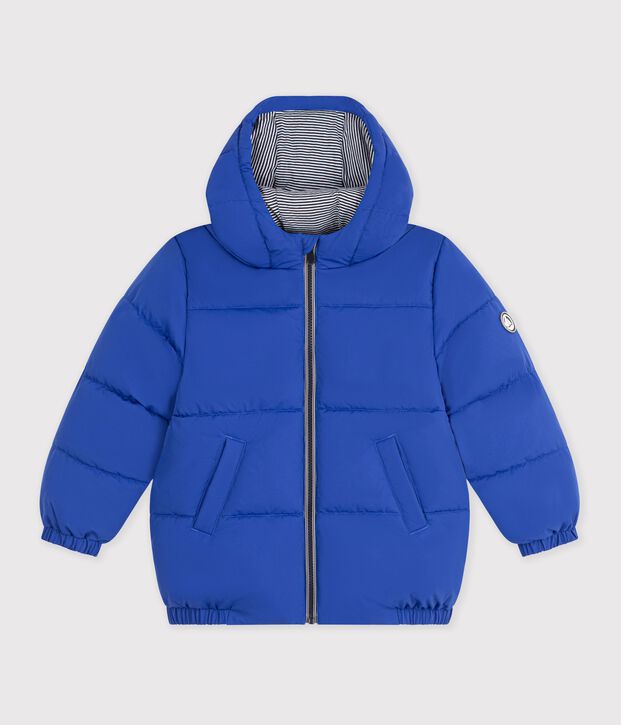 Doudoune enfant unie bleu
