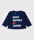 Sweat bébé en coton, uni
