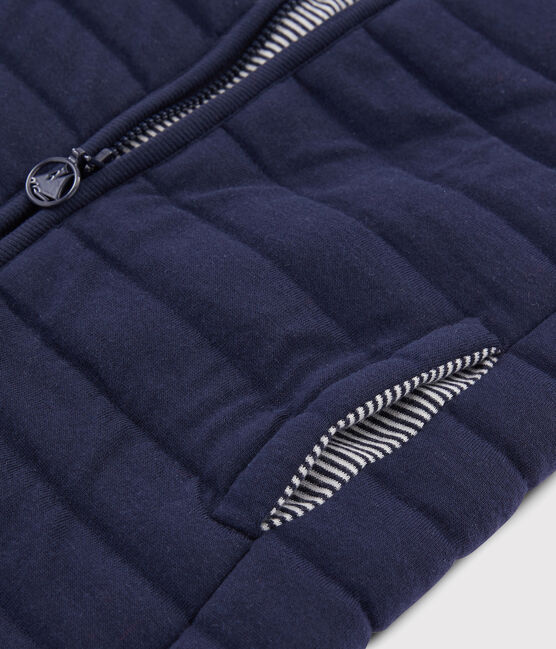 Meisjes/jongens jack van gematelasseerd tubic blauw SMOKING