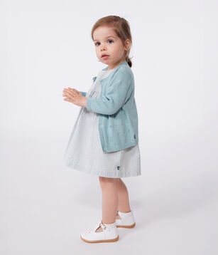 GIGOTEUSE CŒUR BÉBÉ EN COTON TOG 2 MARSHMALLOW/TERKUIT | Petit Bateau