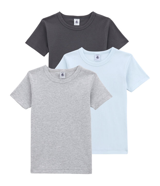 Set van 3 jongens T-shirts met korte mouwen multicouleur