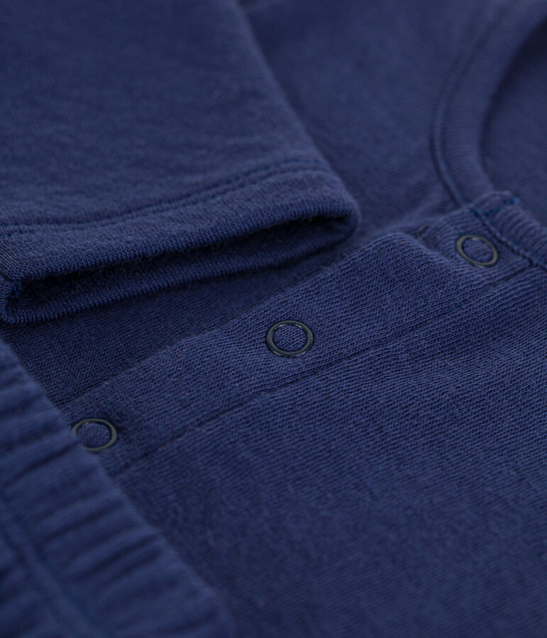 Set met 2 stuks in biologisch tubic voor baby's blauw CHALOUPE