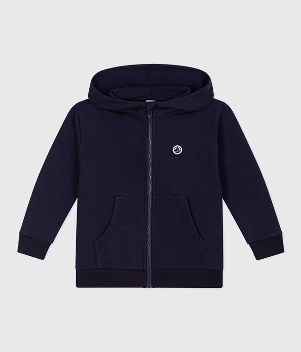 Katoenen hoodie met rits voor kinderen SMOKING