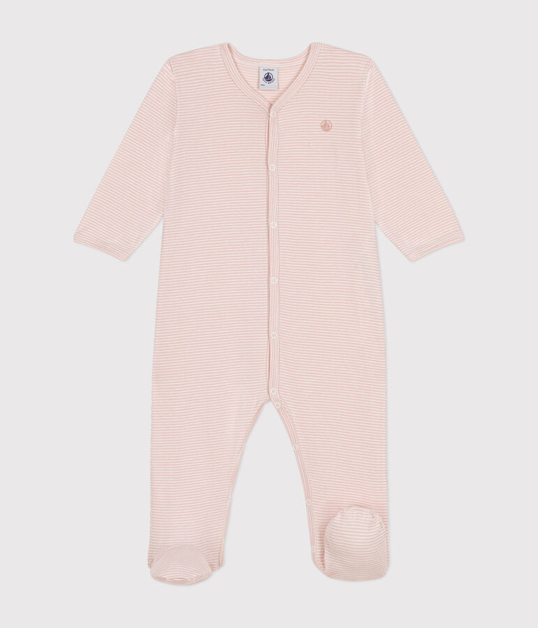 Katoenen babypyjama SALINE/ MARSHMALLOW