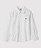 Chemise en coton oxford enfant garçon blanc ECUME