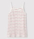 Chemise à bretelles en coton Femme