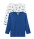 Duo de tee-shirts manches longues petit garçon