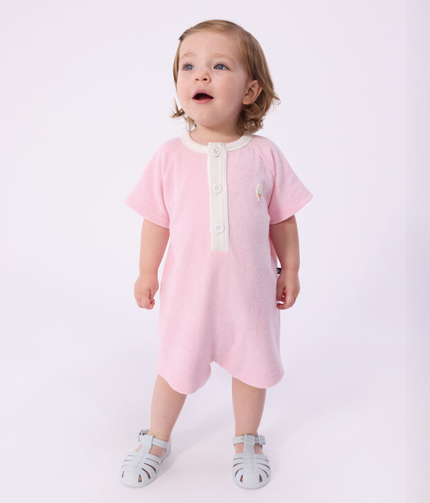 Kort pakje van effen katoen voor baby's MARQUISE