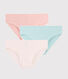Lot de 3 culottes à paillettes fille
