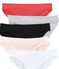 Set van 5 damesslipjes wit LOT