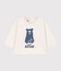 T-shirt met lange mouwen in jersey voor baby's