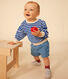 Sweatshirt  in badstof voor baby's