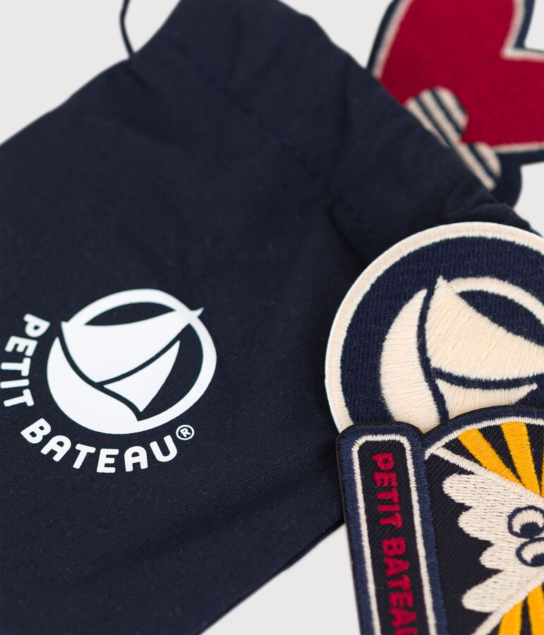 Lot de 3 jolis patchs thermocollants multicouleur