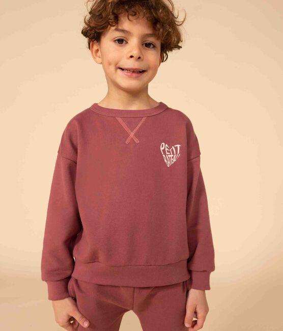 Sweater in molton bruin JUKE BOX