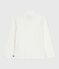 Sous-pull enfant en coton imprimé blanc MARSHMALLOW/blanc MULTICO