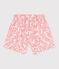 Katoenen short met print voor kinderen roze FLEUR/ SPI
