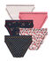 Set van 5 meisjesslips variante 1