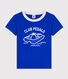 Jongens-T-shirt met print van katoen