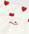 Lot de 2 shorties enfant en coton imprimé cœurs variante 1