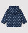 Blouson bébé fille/garçon imprimé bleu SMOKING/blanc MARSHMALLOW