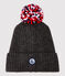 Bonnet enfant garçon-fille gris CITY CHINE