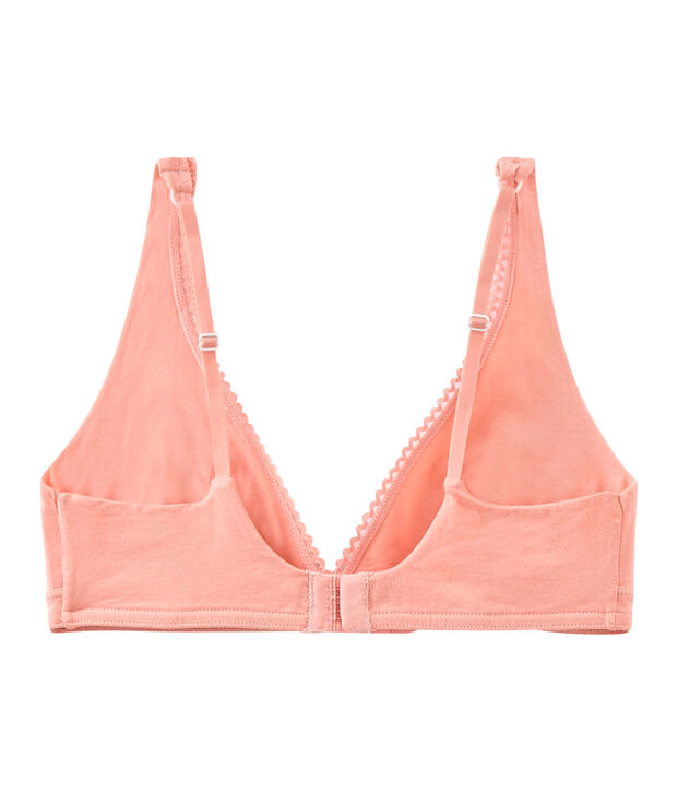 Damesbeha van extradunne jerseystof roze