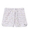 Meisjesshort met dessin wit ECUME/roze ROSE/ OR