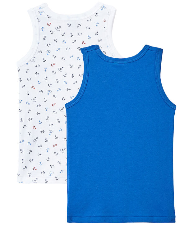 Lot de 2 d&eacute;bardeurs gar&ccedil;on blanc