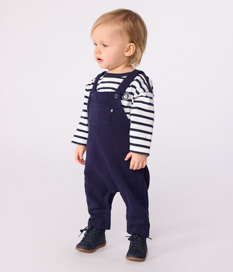 Salopette tuinbroek met lange pijpen voor baby's