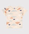 Tee-shirt manches courtes bébé en jersey imprimé blanc AVALANCHE/ MULTICO