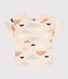 Tee-shirt manches courtes bébé en jersey imprimé