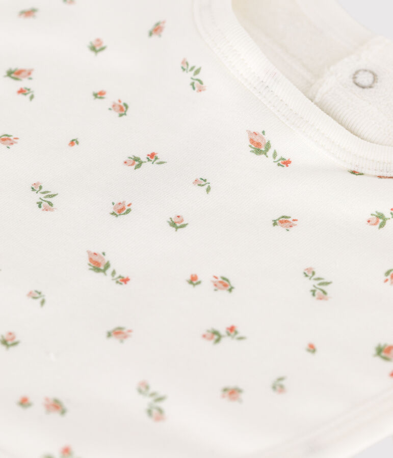 Babyslabbetje wit/multicouleur