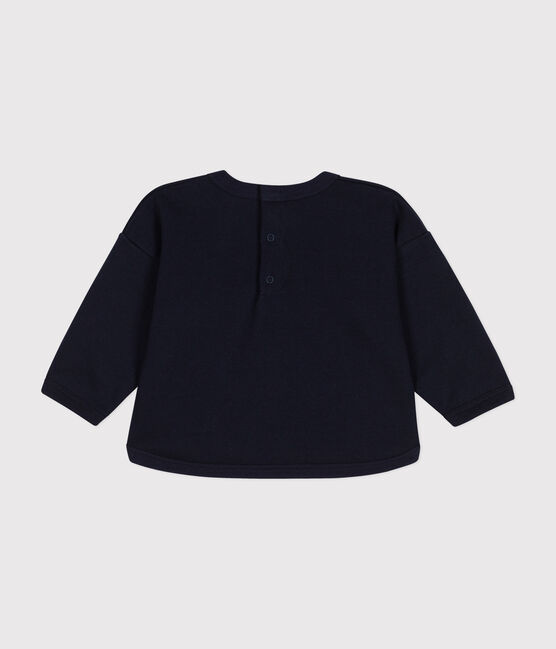 Sweatshirt en molleton bébé bleu SMOKING