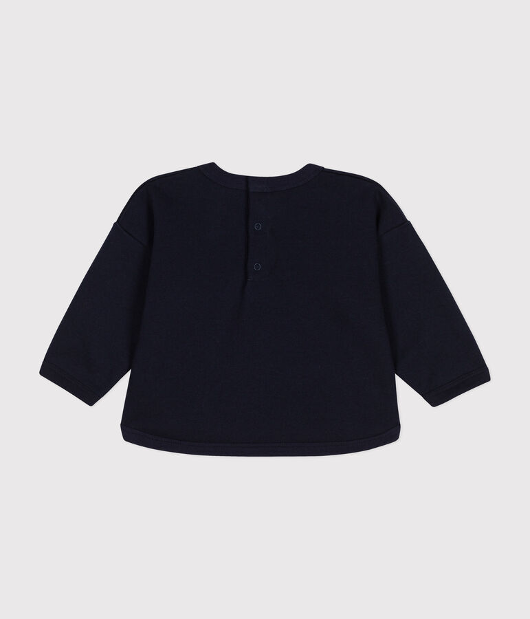 Sweatshirt van fleece voor baby's blauw