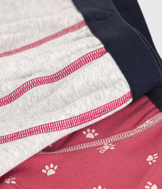 Pack van 2 katoenen jongensboxershorts variante 6