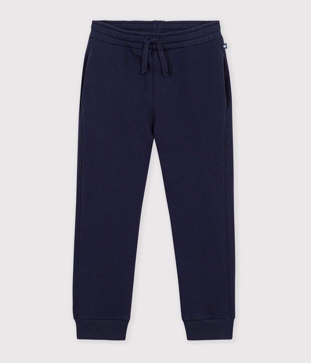 Effen katoenen joggingbroek voor kinderen SMOKING