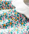 Blouse manches longues bébé fille blanc MARSHMALLOW/blanc MULTICO
