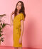 Robe manches courtes femme vert BAMBOO