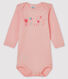 Body manches longues bébé fille