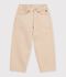 Pantalon 5 poches enfant en denim beige