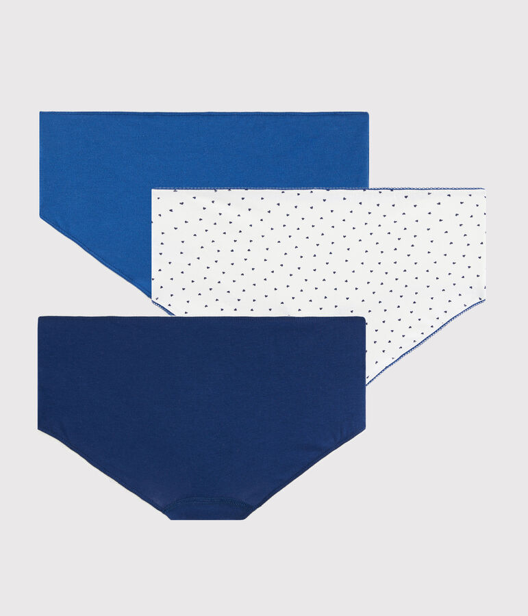 Lot de 3 shorties mini c&oelig;urs fille variante 1