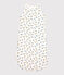 Gigoteuse bébé imprimé panthères en coton biologique blanc MARSHMALLOW/blanc MULTICO