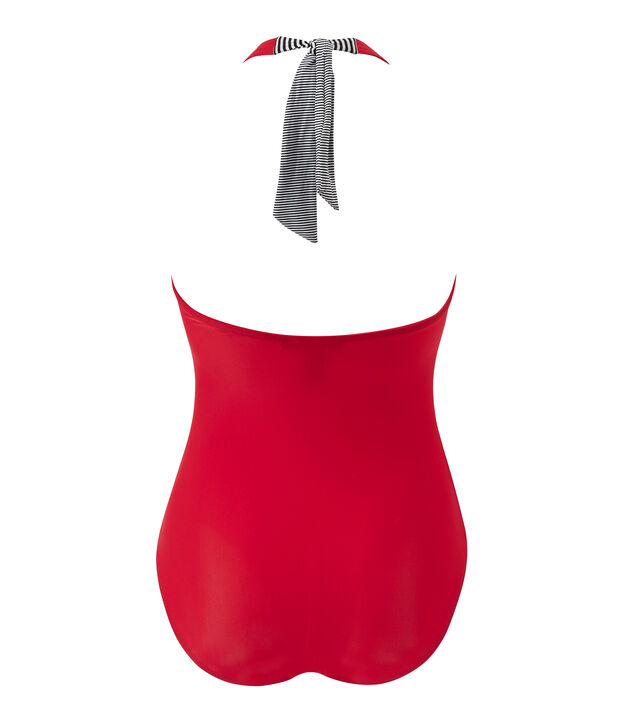 Maillot de bain 1 pi&egrave;ce femme rouge