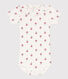 Body manches courtes bébé en coton imprimé fleuri