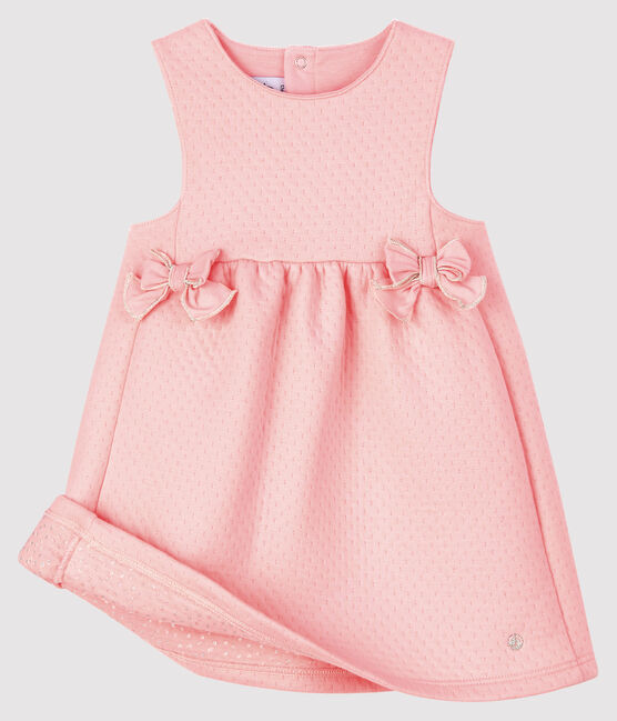 Jurk zonder mouwen baby meisje roze MINOIS