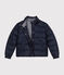Doudoune en PU Femme bleu SMOKING