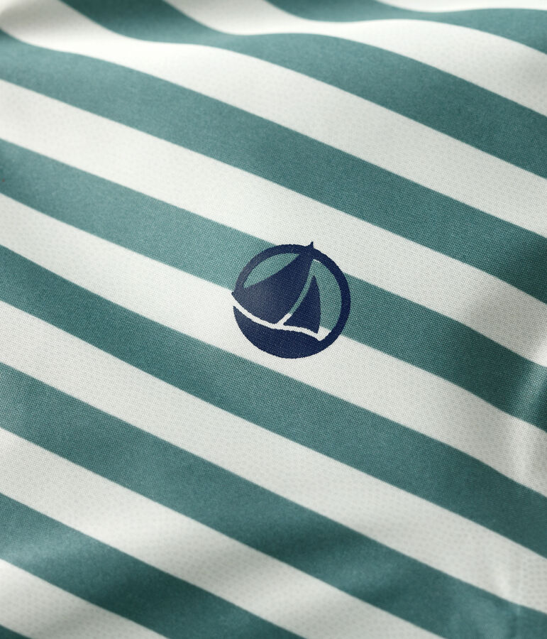 Windstopper van gerecycleerd polyester voor baby's groen BRUT/wit AVALANCHE